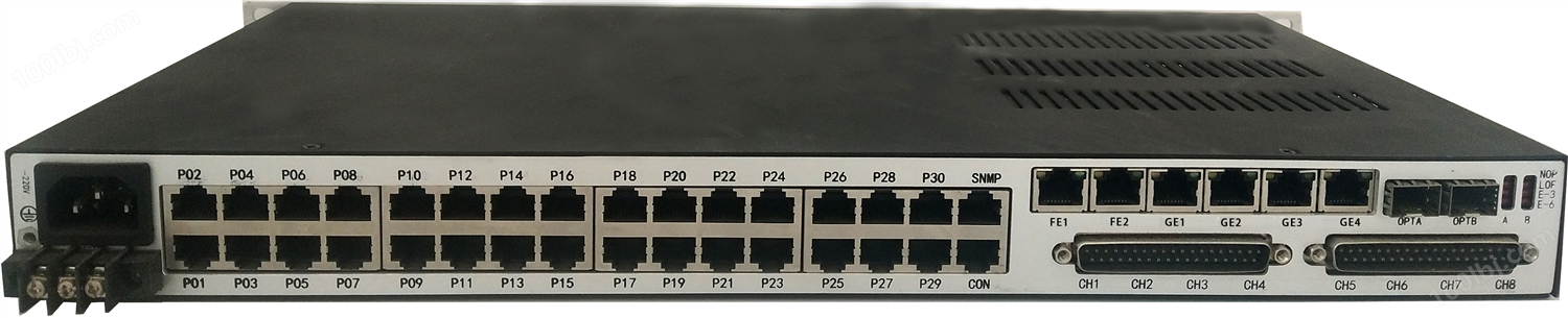 IDM OPM2400-8E1-30后面板.JPG