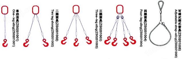 钢丝绳索具常用组合