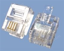 江西普天RJ11水晶头、江西普电话水晶头、江西普两芯四芯水晶头